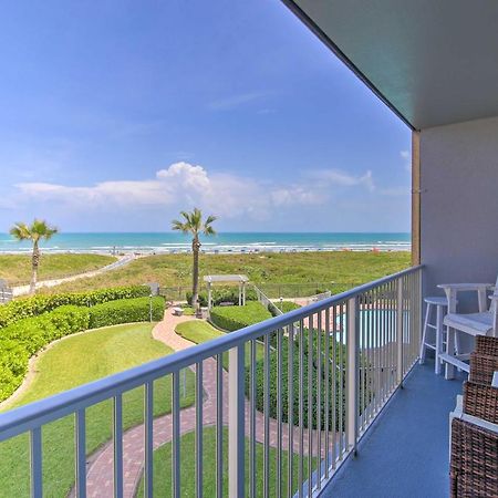 Sunny Oceanfront Condo On South Padre Island Beach Eksteriør bilde