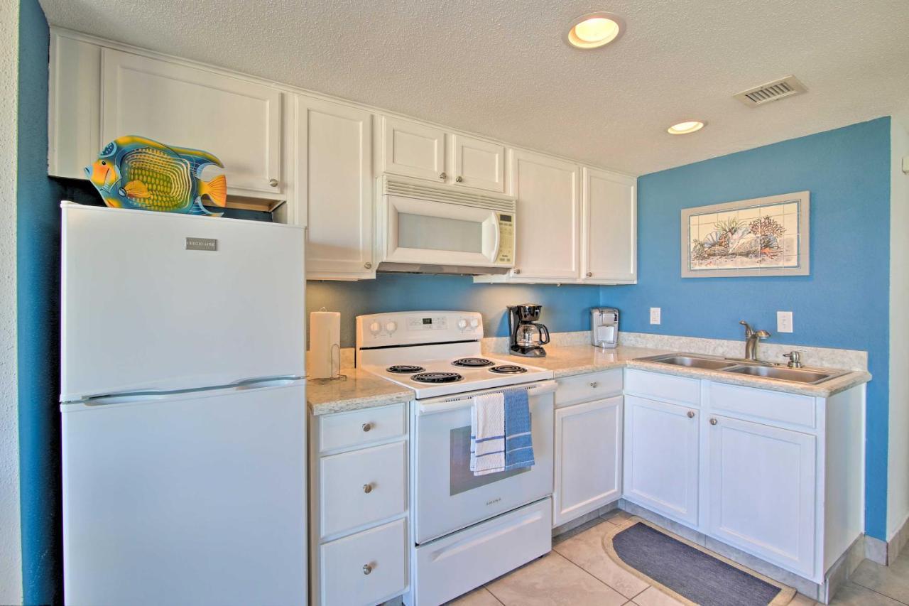Sunny Oceanfront Condo On South Padre Island Beach Eksteriør bilde