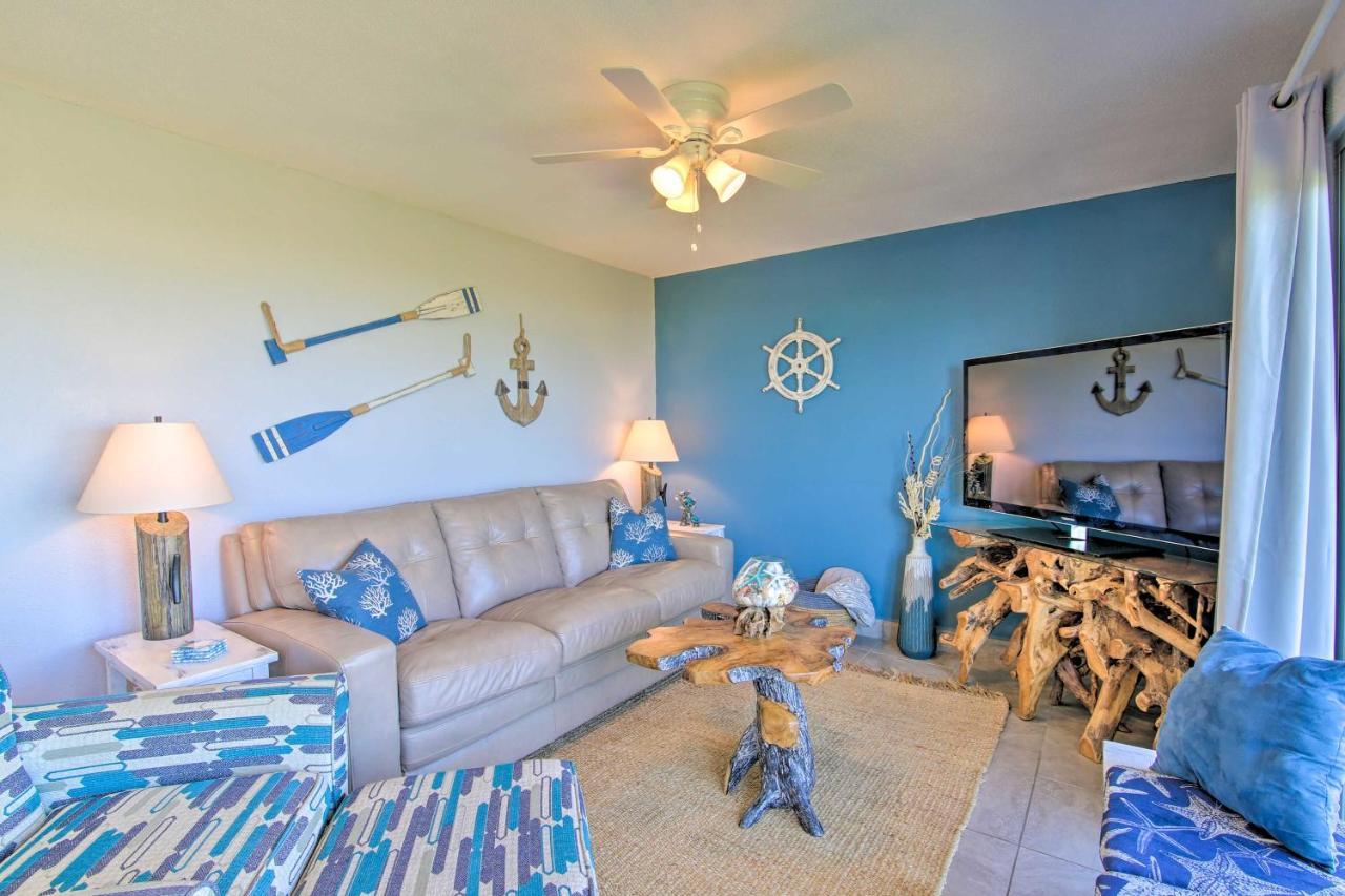 Sunny Oceanfront Condo On South Padre Island Beach Eksteriør bilde