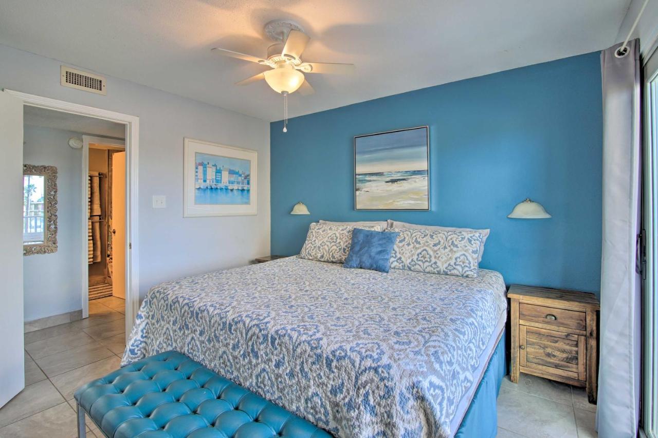 Sunny Oceanfront Condo On South Padre Island Beach Eksteriør bilde