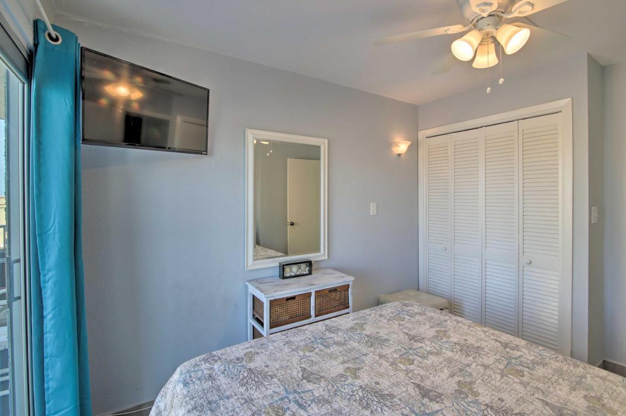 Sunny Oceanfront Condo On South Padre Island Beach Eksteriør bilde
