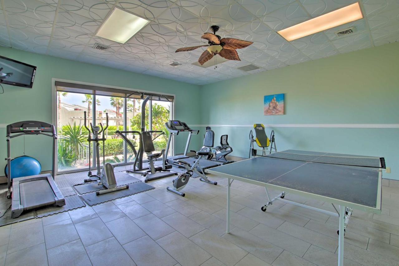 Sunny Oceanfront Condo On South Padre Island Beach Eksteriør bilde