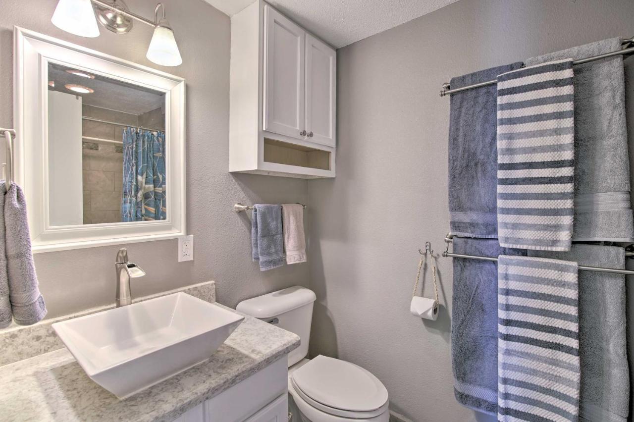 Sunny Oceanfront Condo On South Padre Island Beach Eksteriør bilde