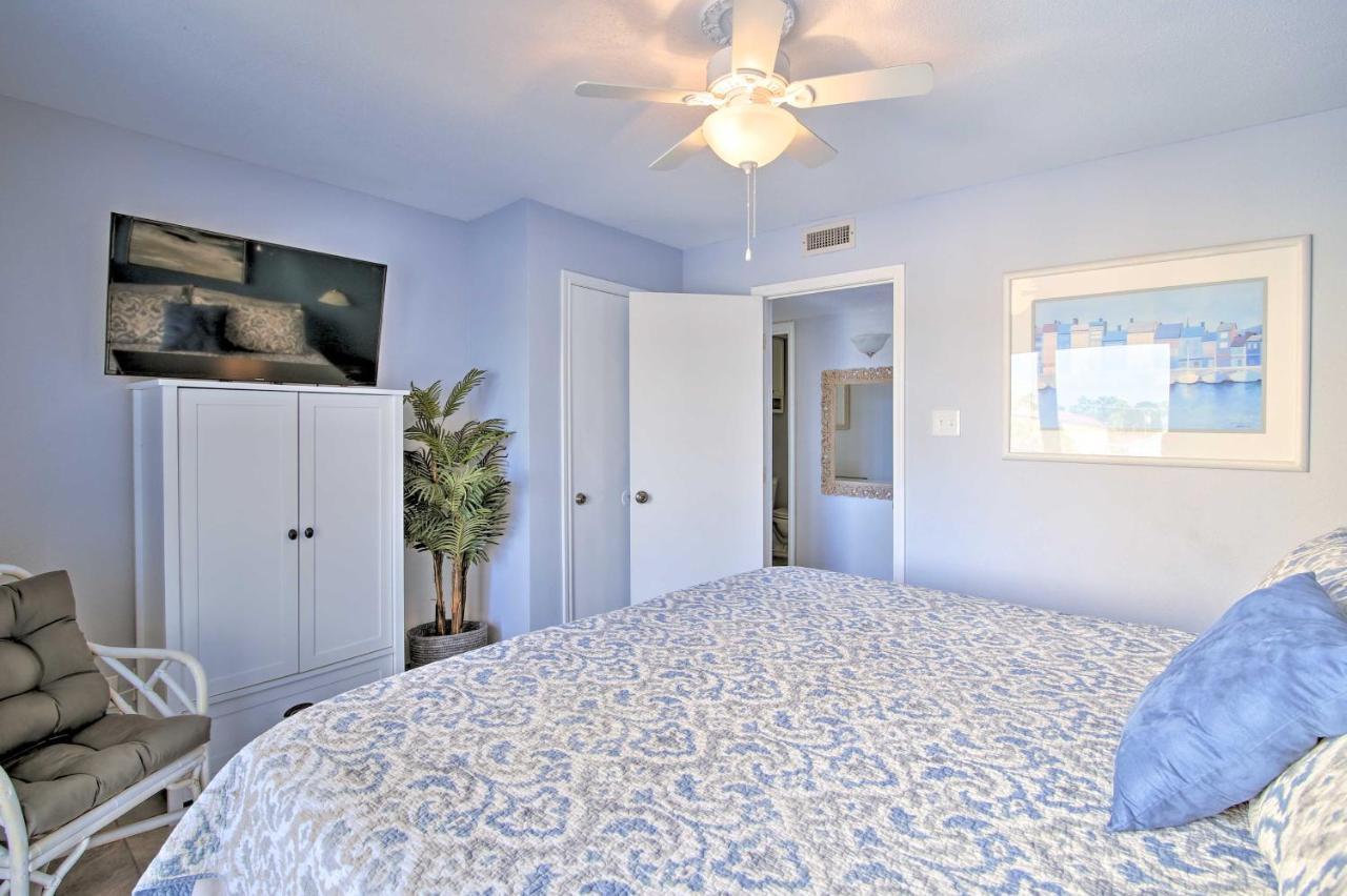 Sunny Oceanfront Condo On South Padre Island Beach Eksteriør bilde